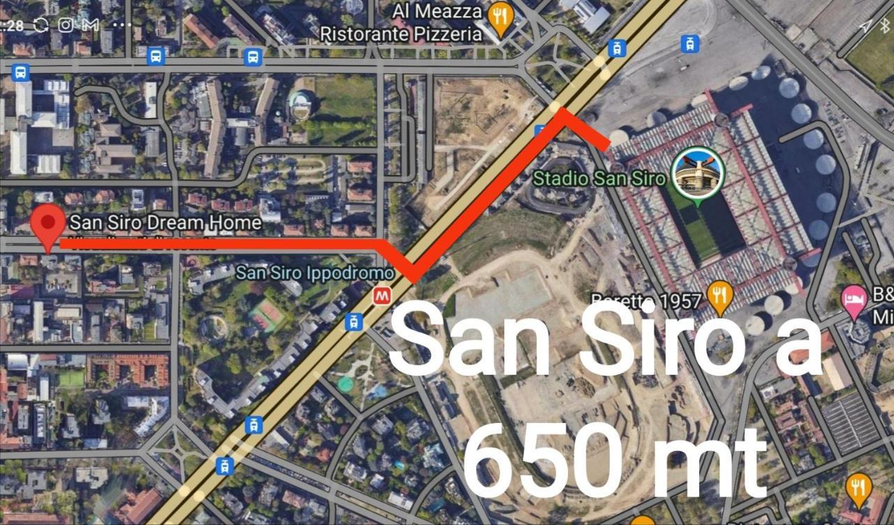 San Siro Dream Home -Apartment With Garage-Milano מראה חיצוני תמונה